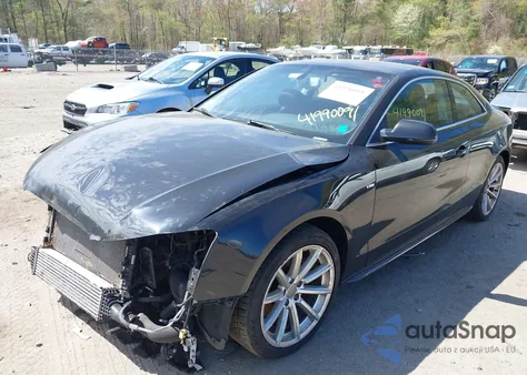 2016 Audi A5 2.0T Premium from USA, damaged, VIN WAUM2AFR5GA011293